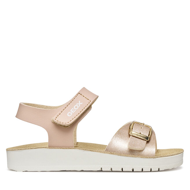 Sandały Geox J Sandal Costarei Gi J15EAB 0BCBN C8172 D Różowy - dziewczęce