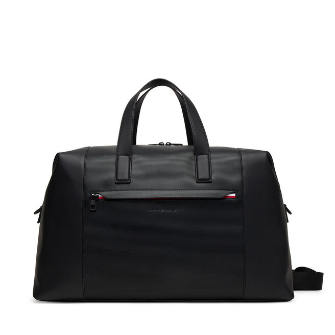 Torba Tommy Hilfiger Th Corp Duffle AM0AM14044 Czarny -