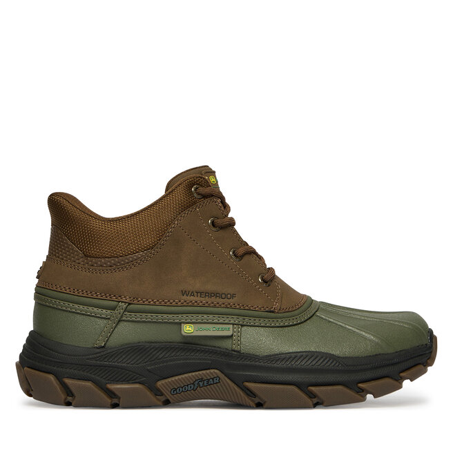 Trzewiki Skechers Respected - Swamper 256026/OLBR Brązowy - męskie