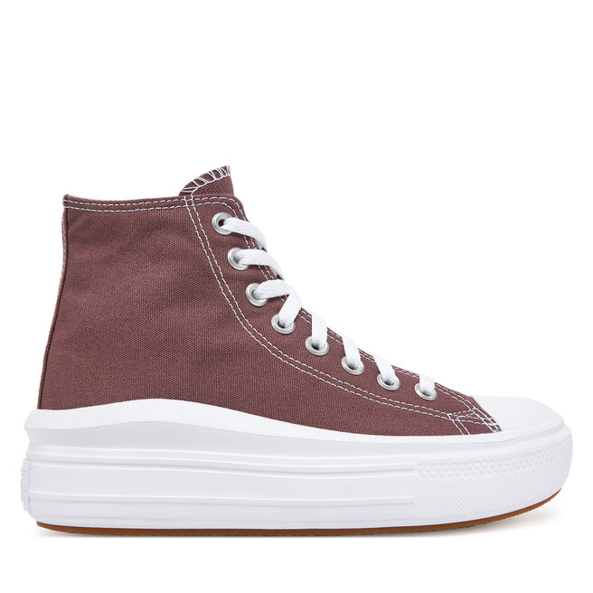 Trampki Converse Chuck Taylor All Star Move Platform A10665C Bordowy - kobiece