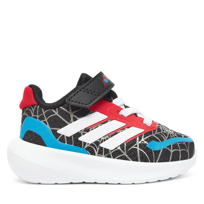 Sneakersy adidas Marvel Spider-man Runfalcon JR5661 Czarny - chłopięce