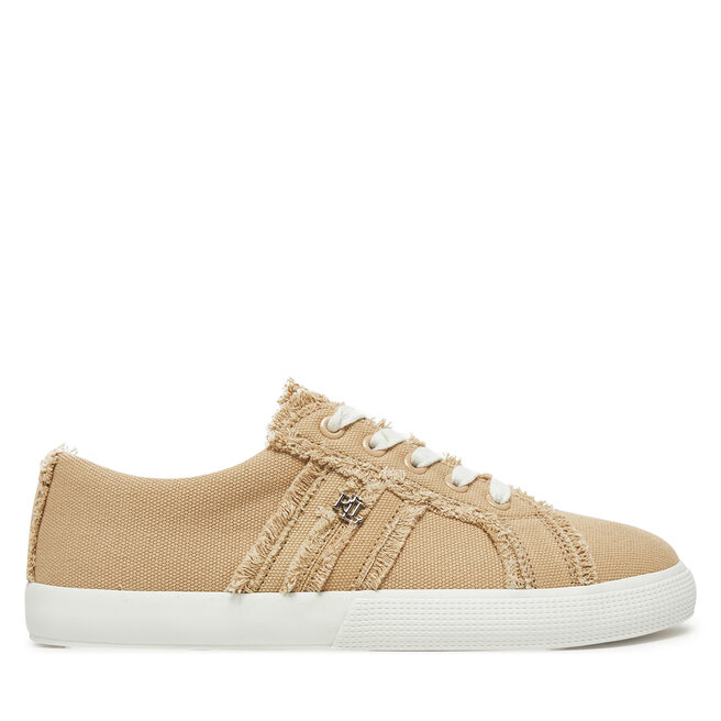 Sneakersy LAUREN RALPH LAUREN Janson Fray 802967040004 Beżowy - kobiece