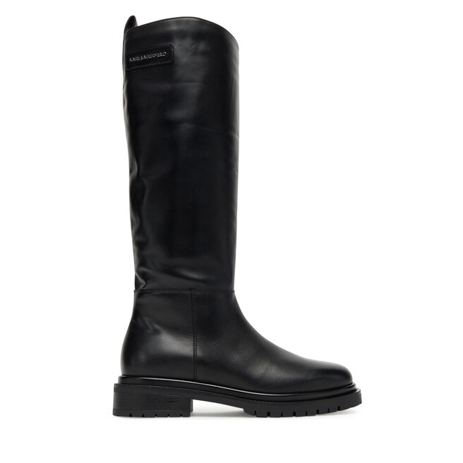 Kozaki KARL LAGERFELD KL47595 Czarny - kobiece