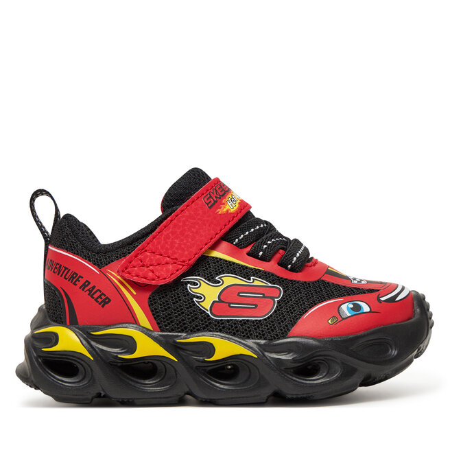 Sneakersy Skechers Thermo-Flash-Wheel Buddies 402306N/RDBK Czerwony - chłopięce