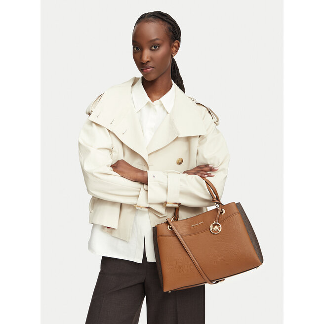 Torebka MICHAEL Michael Kors 30T6GX5L8B Brązowy -
