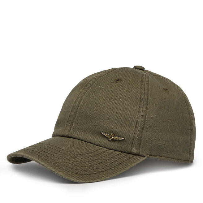 Czapka z daszkiem Aeronautica Militare 261HA1244UCT02476 Zielony -