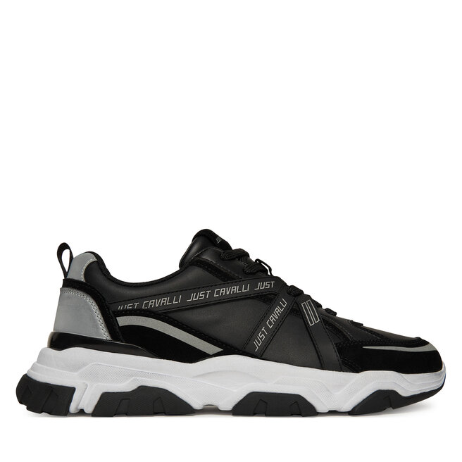 Sneakersy Just Cavalli 79QA3SH5 ZPB66 Czarny - męskie