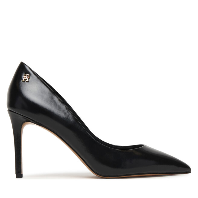 Szpilki Tommy Hilfiger Essential Pointed Pump FW0FW09362 Czarny - kobiece