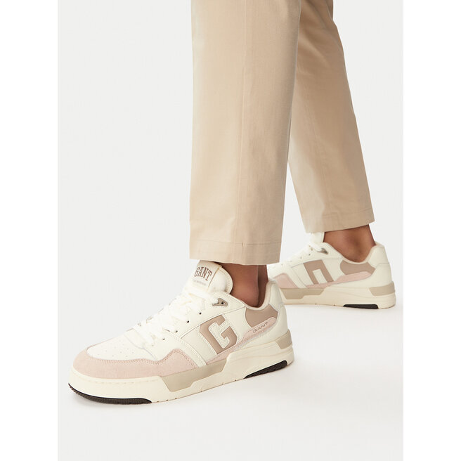 Sneakersy Gant 31631005 Écru - męskie