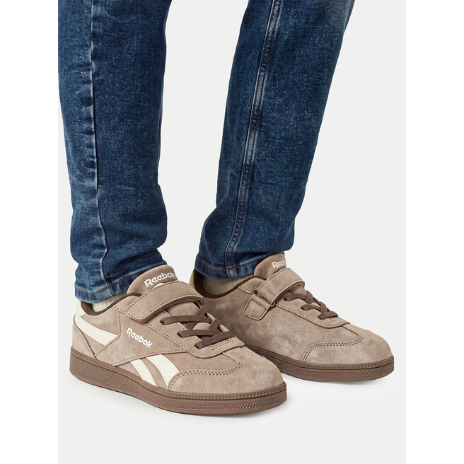 Sneakersy Reebok CEO-LEA-D680L(DZ) Brązowy - dziewczęce
