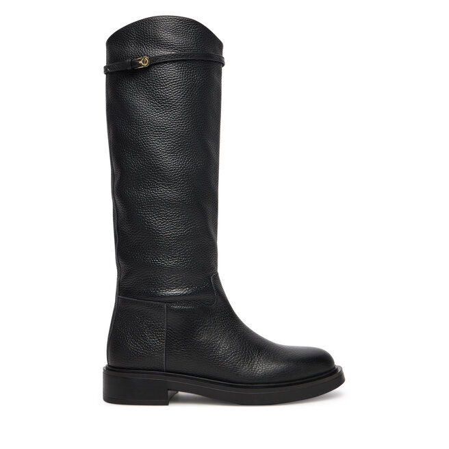 Oficerki Pollini SA26083G0NTD0000 Czarny - kobiece