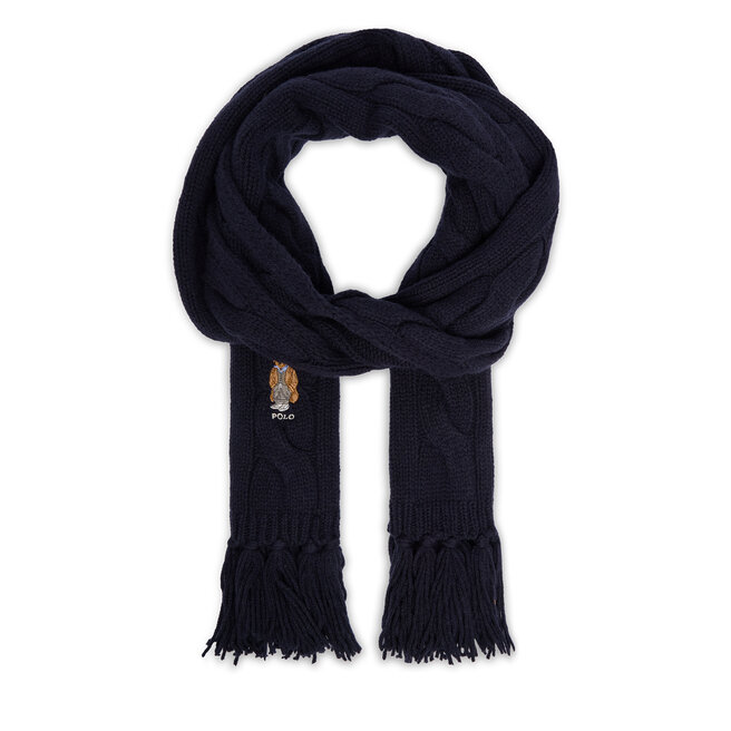Szalik Polo Ralph Lauren 455981434002 Granatowy -
