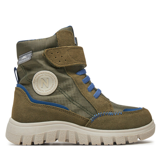 Śniegowce Naturino Drezz Wp 0013001582.01.0F03 S Khaki - chłopięce