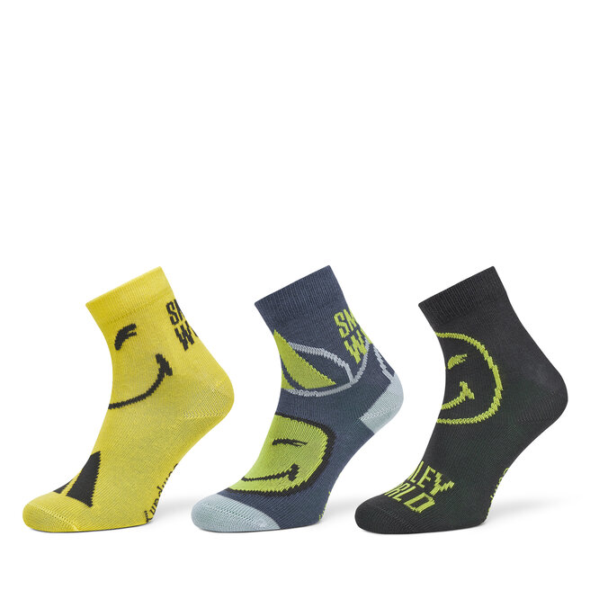 Skarpety długie adidas Smiley World JG5804 Kolorowy - dziecięce
