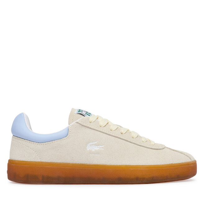 Sneakersy Lacoste Baseshot 51SFA0083 40F Kremowy - kobiece