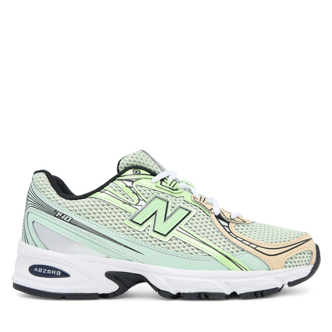Sneakersy New Balance U740YC2 W Zielony - kobiece