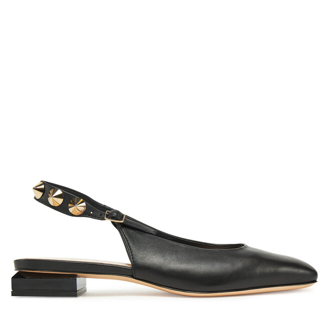 Baleriny AGL Angie L Spike D557007PCSOFTY0000 Czarny -