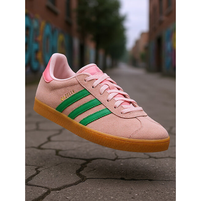 Sneakersy adidas Gazelle J JP7128 Różowy - dziewczęce