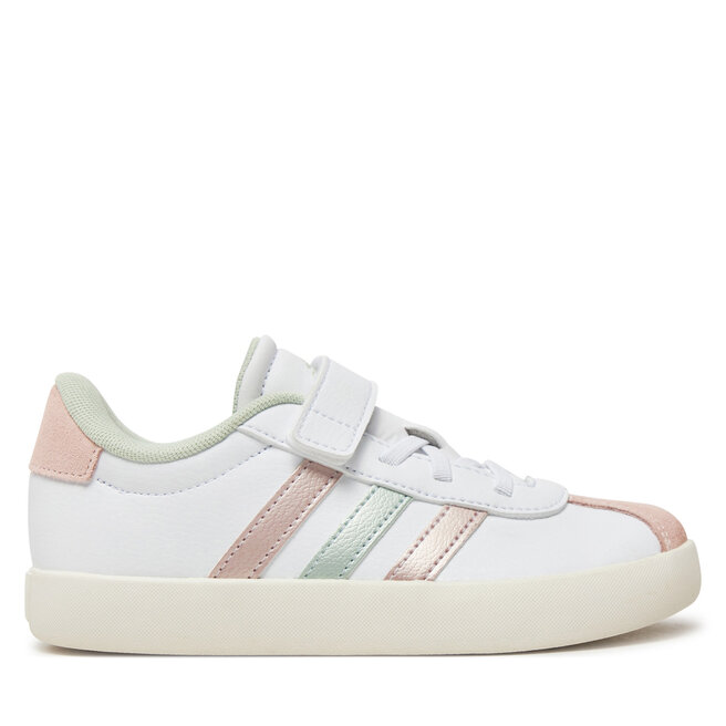 Sneakersy adidas VL Court 3.0 Skateboarding IH4952 Biały - chłopięce