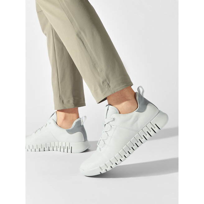 Sneakersy ECCO GRUUV M 52520450874 Biały - męskie