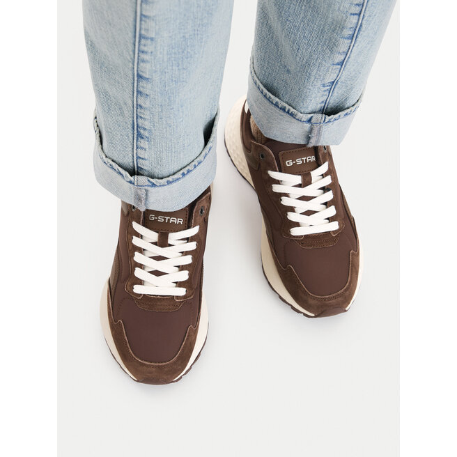 Sneakersy G-STAR EO-K240085 Brązowy ciemny - kobiece