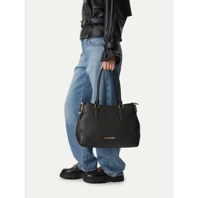 Torebka LOVE MOSCHINO JC4095PP1PLT1000 Czarny -