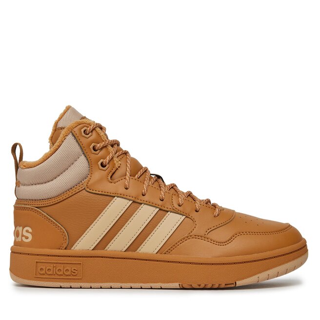 Sneakersy adidas Hoops 3.0 Mid IF2636 Brązowy - męskie