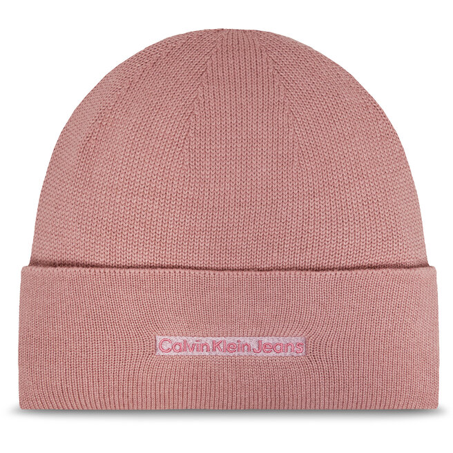 Czapka Calvin Klein Inst Embro K60K612651 Różowy -