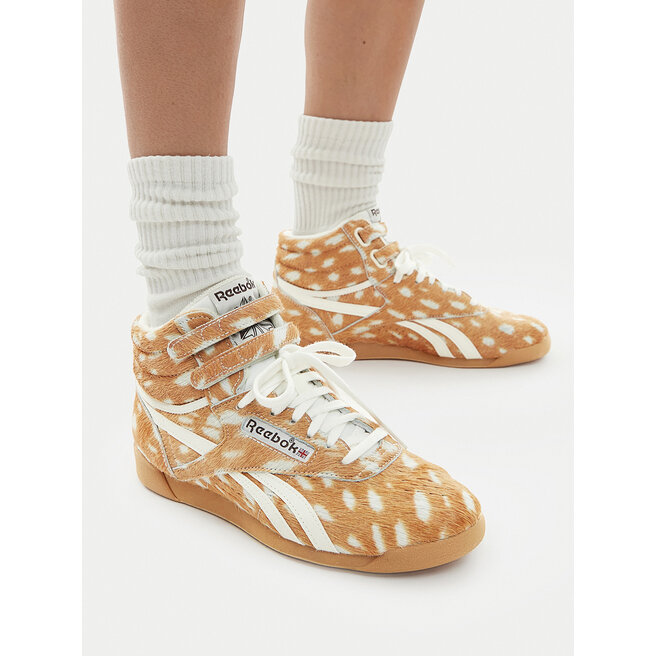 Sneakersy Reebok EO-F/S HI 100263873 Brązowy - kobiece