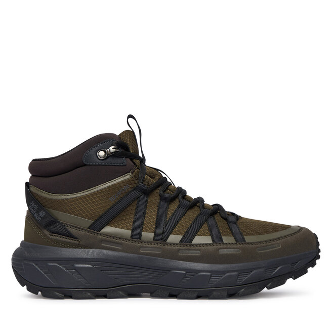 Trekkingi Jack Wolfskin Wild Hike Mid A65576 Khaki - męskie