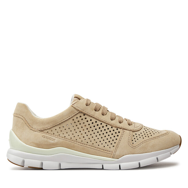 Sneakersy Geox D Suke B D02F2B 00022 C6738 Beżowy - kobiece