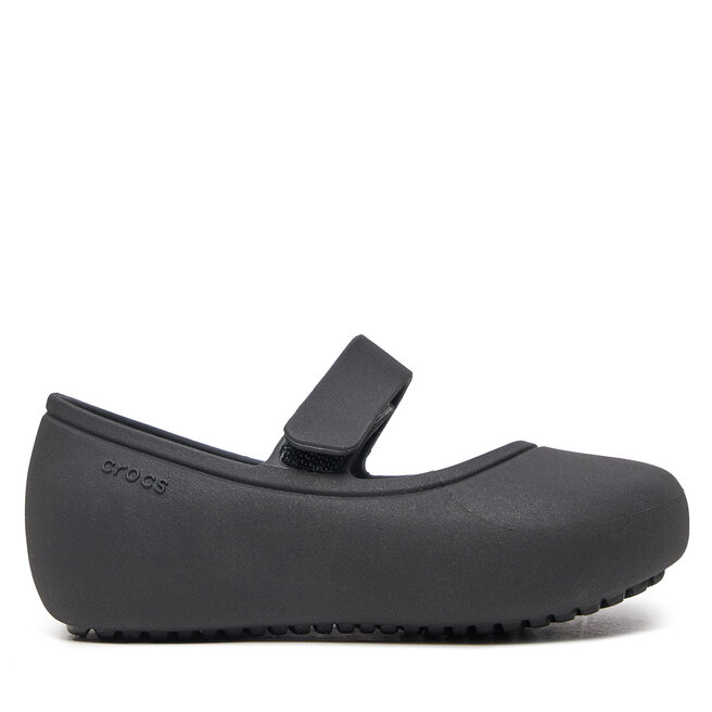 Baleriny Crocs Brooklyn Mary Jane Flat T 209430 Czarny -