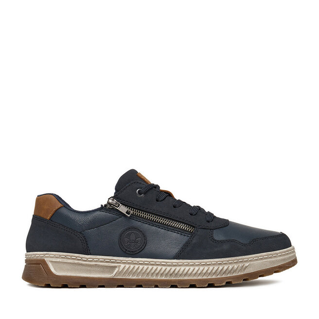 Sneakersy Rieker 37029-16 Granatowy - męskie