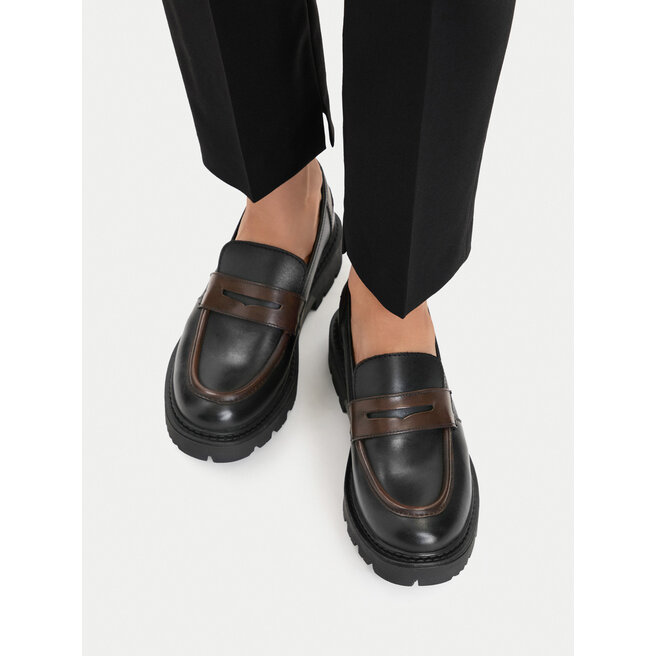 Loafersy Lasocki CEO-WI23-GORDA-05 Czarny - kobiece