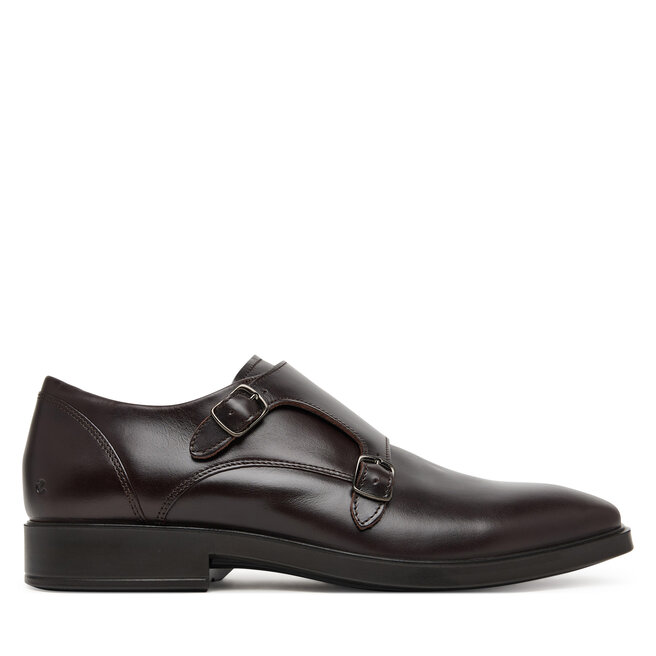 Półbuty ECCO Milan Double Monk-Strap 52333401072 Brązowy - męskie