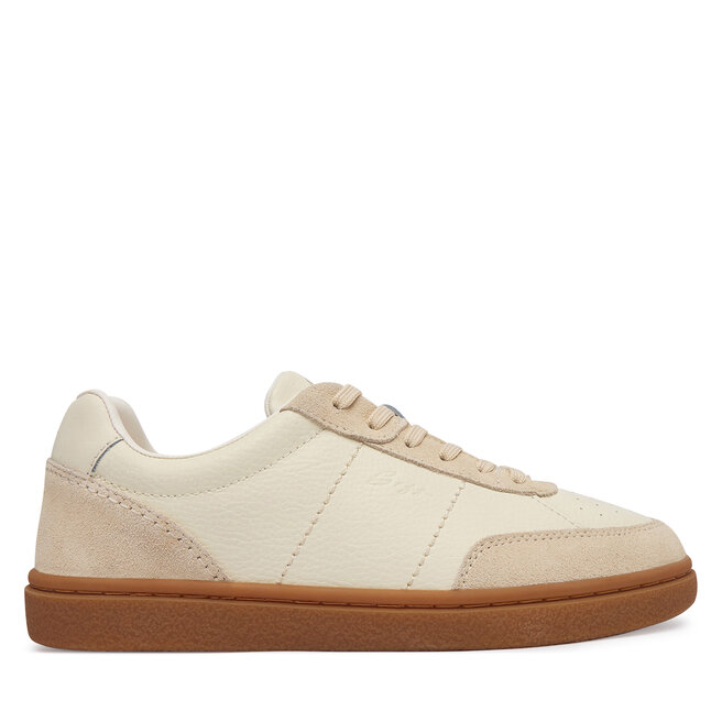 Sneakersy BOSS Everlynn 50569252 Kremowy - kobiece