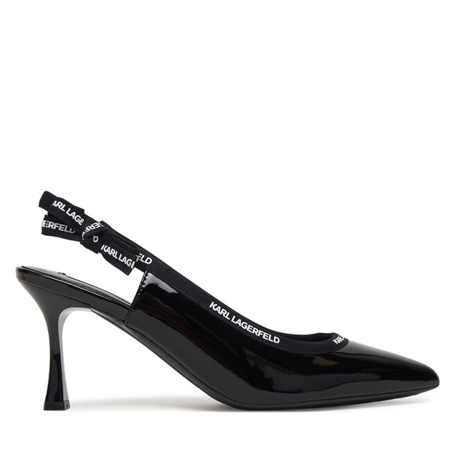 Czółenka KARL LAGERFELD Sienna KL32706 Czarny - kobiece