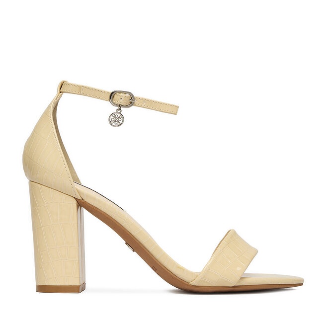 Sandały Nine West S4SH1823-01 Żółty jasny - kobiece