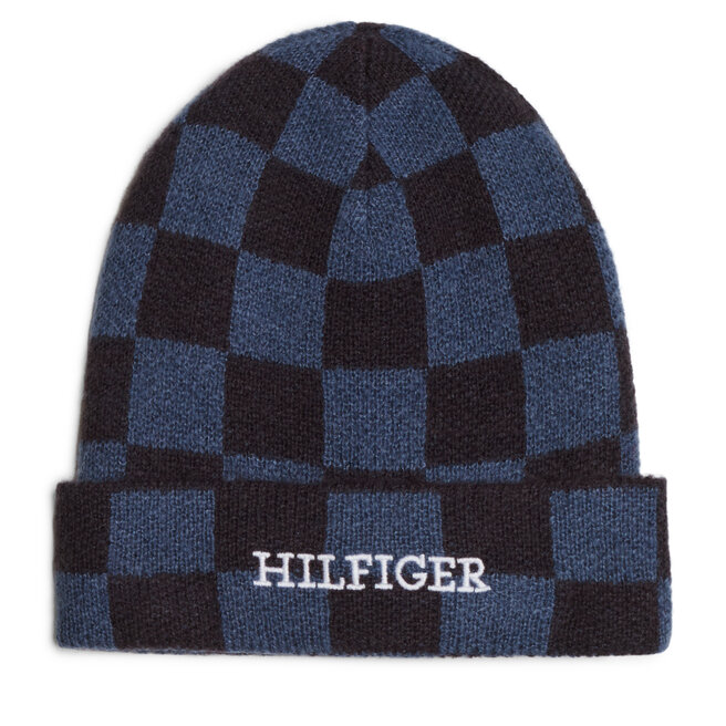 Czapka Tommy Hilfiger AU0AU01932 Niebieski -