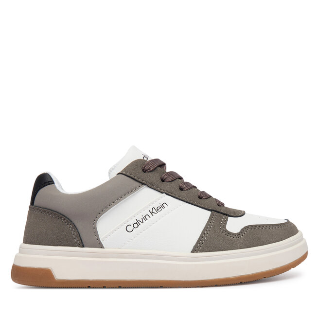Sneakersy Calvin Klein V3X9-83465-0318 M Biały - chłopięce