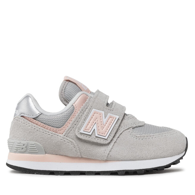 Sneakersy New Balance PV574EVK Szary - dziewczęce
