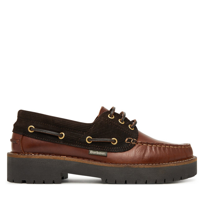 Półbuty Barbour Darras LFO0798BR94 Brązowy - kobiece