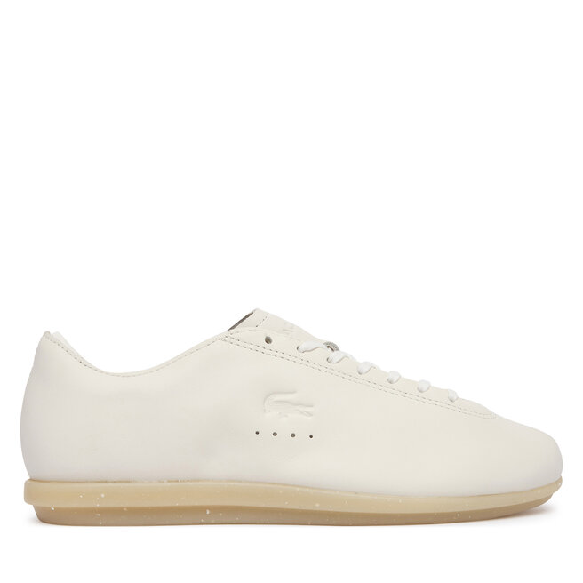 Sneakersy Lacoste Driver Low Pro 52SFA0110 Kremowy - kobiece