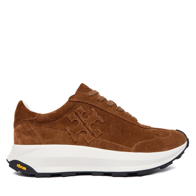 Sneakersy Tory Burch Tory Trainer 170914 Brązowy - kobiece