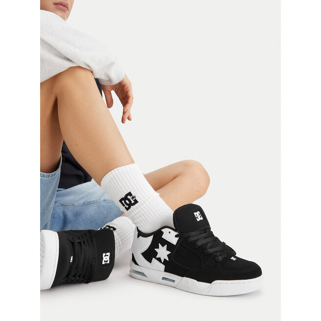 Sneakersy DC Shoes EO-DC COMMAND DC02744003 Czarny - kobiece