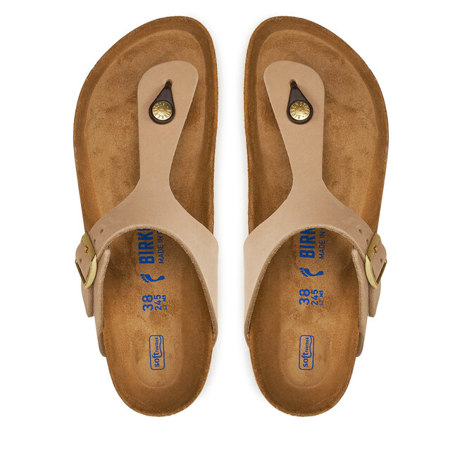 Japonki Birkenstock Gizeh 1019014 Beżowy -