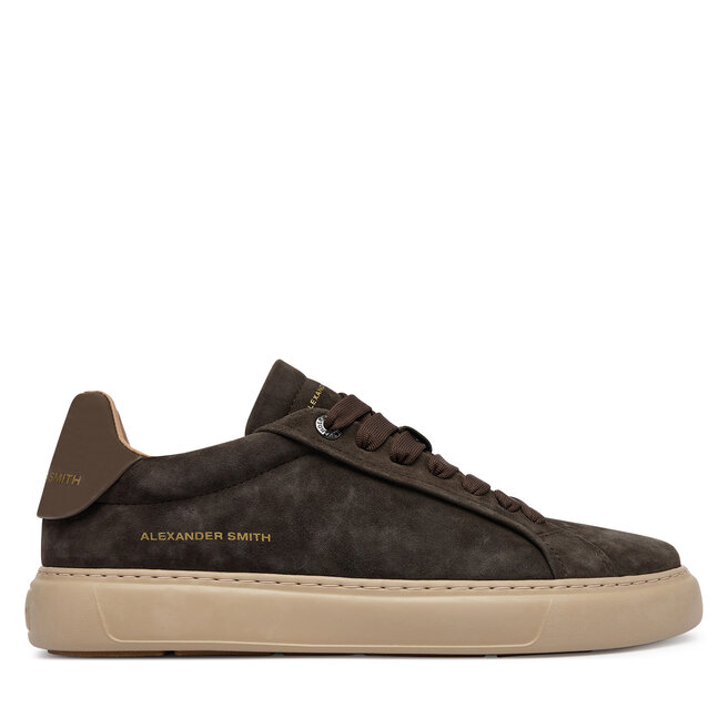 Sneakersy Alexander Smith SohoMan ASBESOM-3669 Brązowy ciemny - męskie