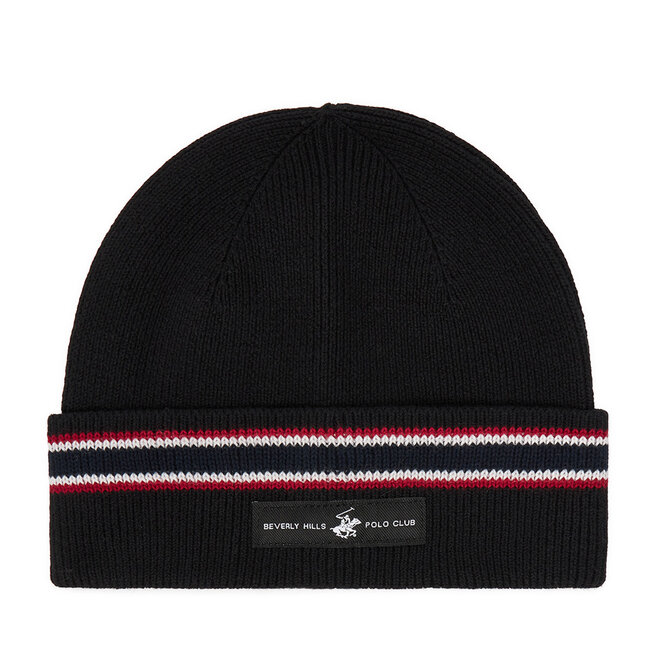 Czapka Beverly Hills Polo Club CWBEO-BHPC-M3-002-AW26 Czarny -