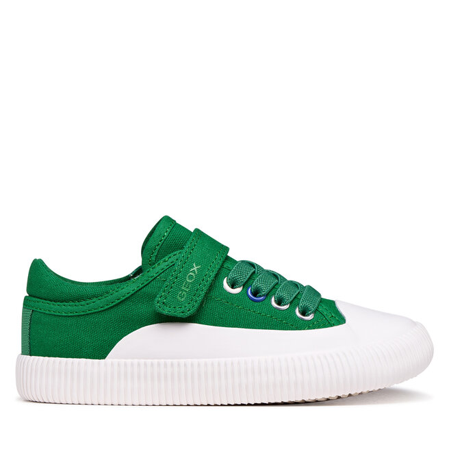 Trampki Geox J Tippeste Boy J65N4B 00010 C0594 S Zielony - chłopięce
