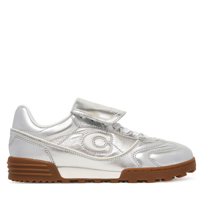 Sneakersy Coach Match CCI44 Srebrny - kobiece